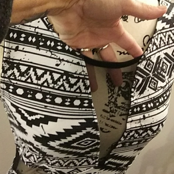 Aztec Mesh Dress - Picture 6 of 8